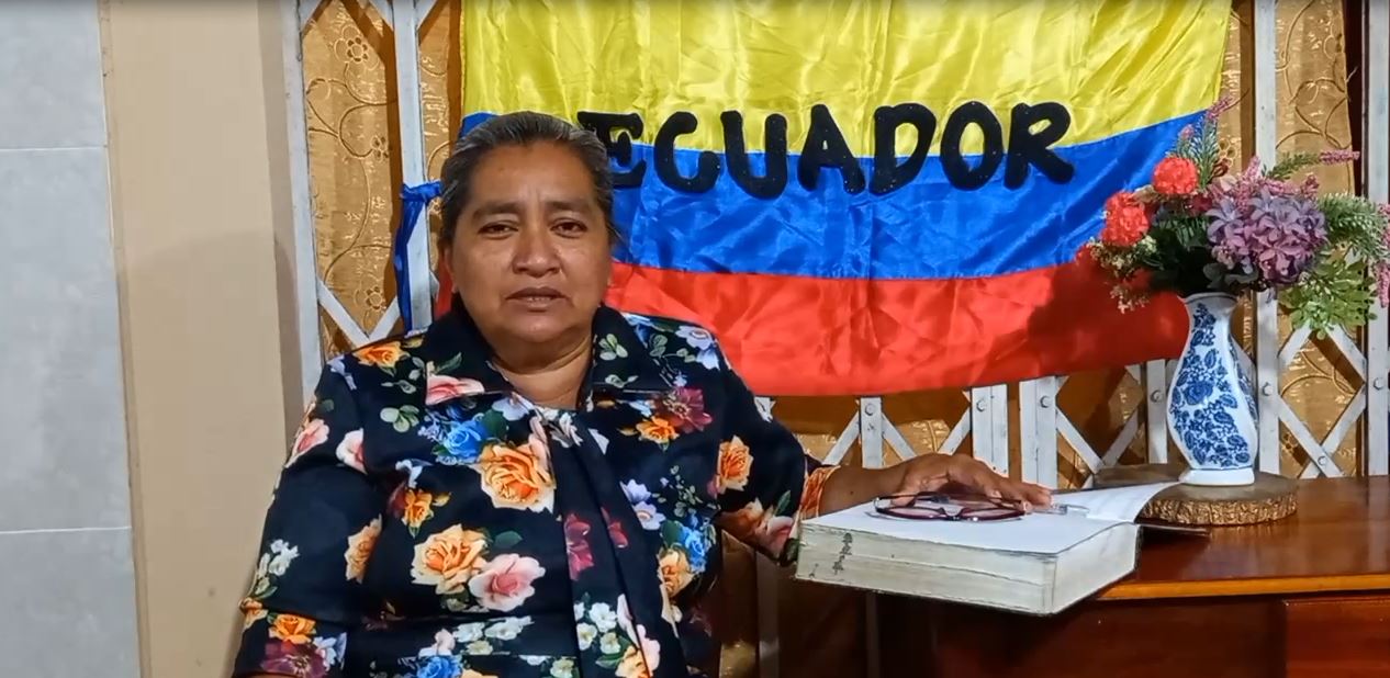  PASTORA ANGELITA MOREIRA DE ECUADOR “COMPARTIENDO EXPERIENCIAS